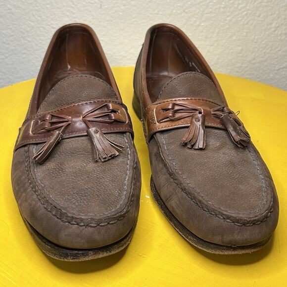 Allen Edmonds Chatham Tassel Loafers Men\'s Size 11 B Leather & Nubuck main image 6